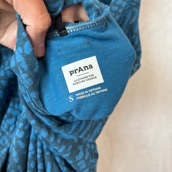 prAna blue JUNE LAKE Halter Dress small - Picture 9 of 10
